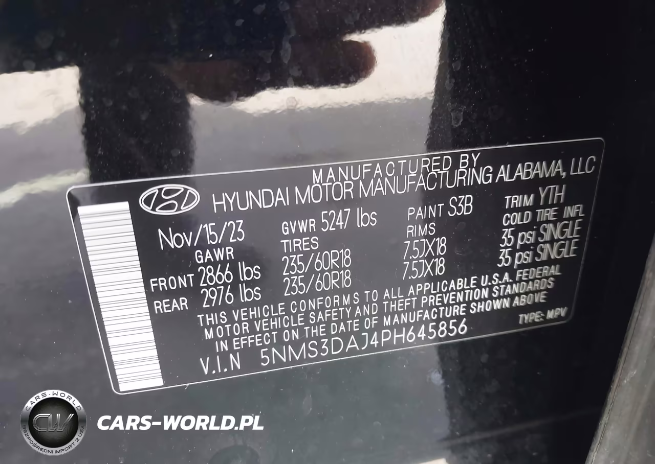 2023 Hyundai Santa Fe Sel VIN:5NMS3DAJ4PH645856 - 9