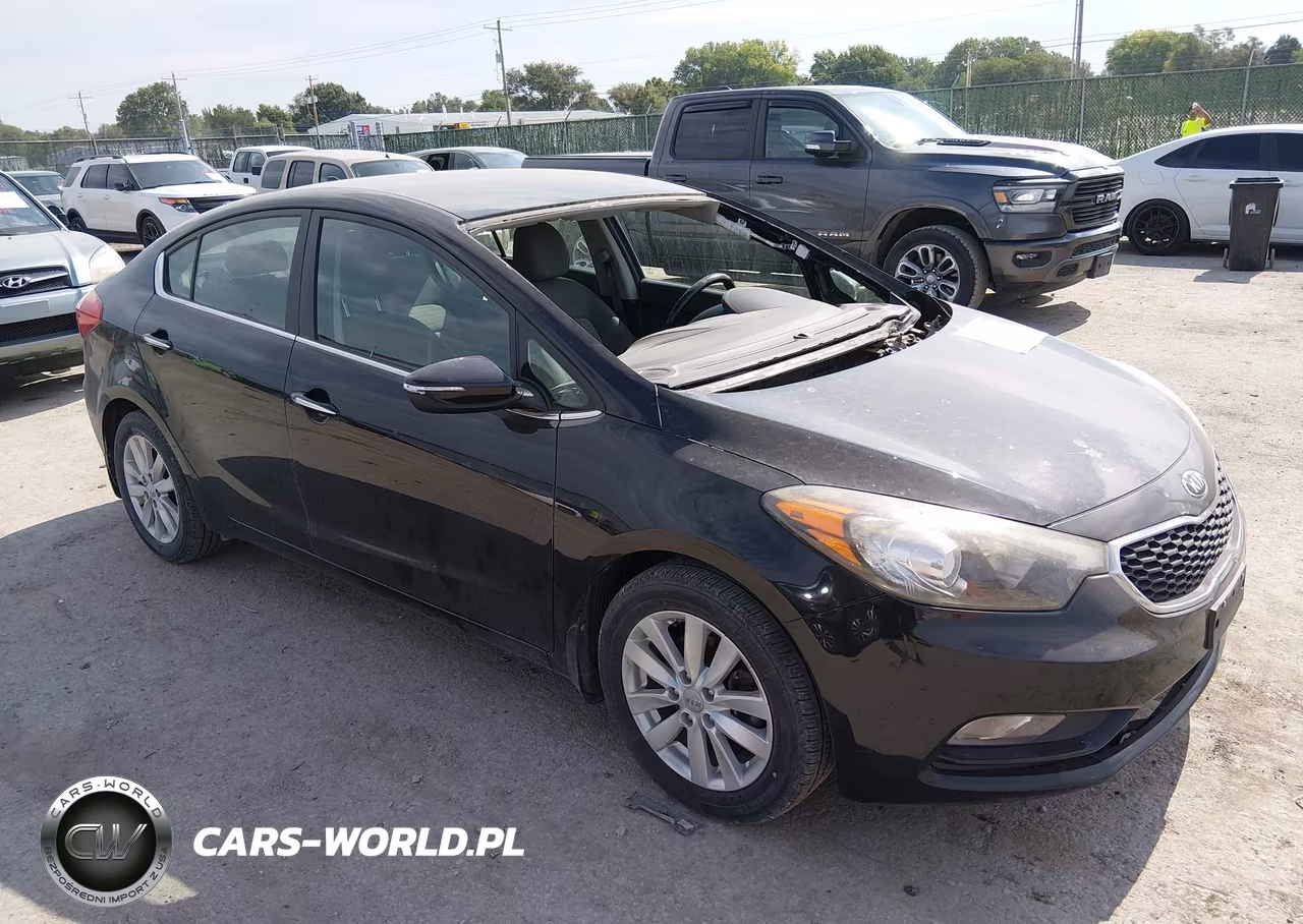 2014 Kia Forte Ex VIN:KNAFX4A84E5152162 - 1