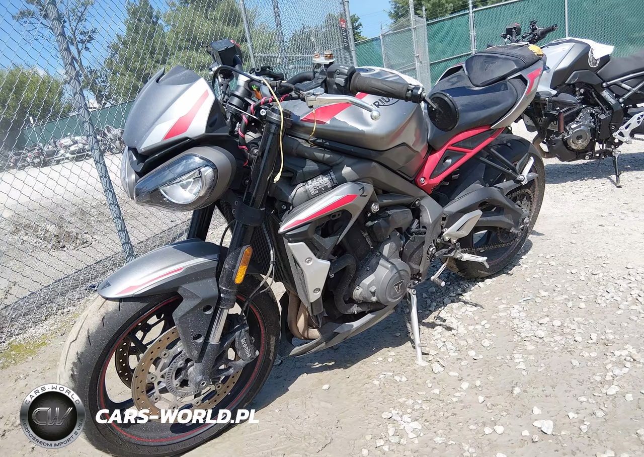 2021 Triumph Motorcycle Street Triple R (Lrh) VIN:SMTA544DXMTAF8258 - 2