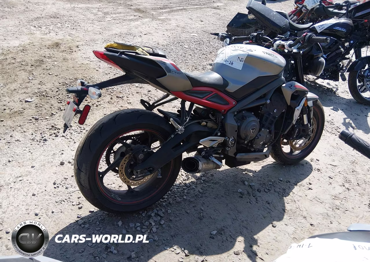 2021 Triumph Motorcycle Street Triple R (Lrh) VIN:SMTA544DXMTAF8258 - 4