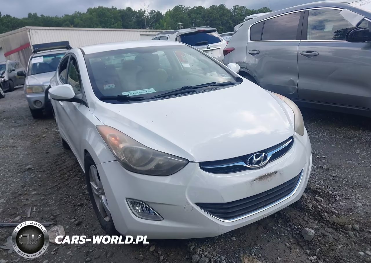 2013 Hyundai Elantra Gls VIN:5NPDH4AE8DH302916 - 1