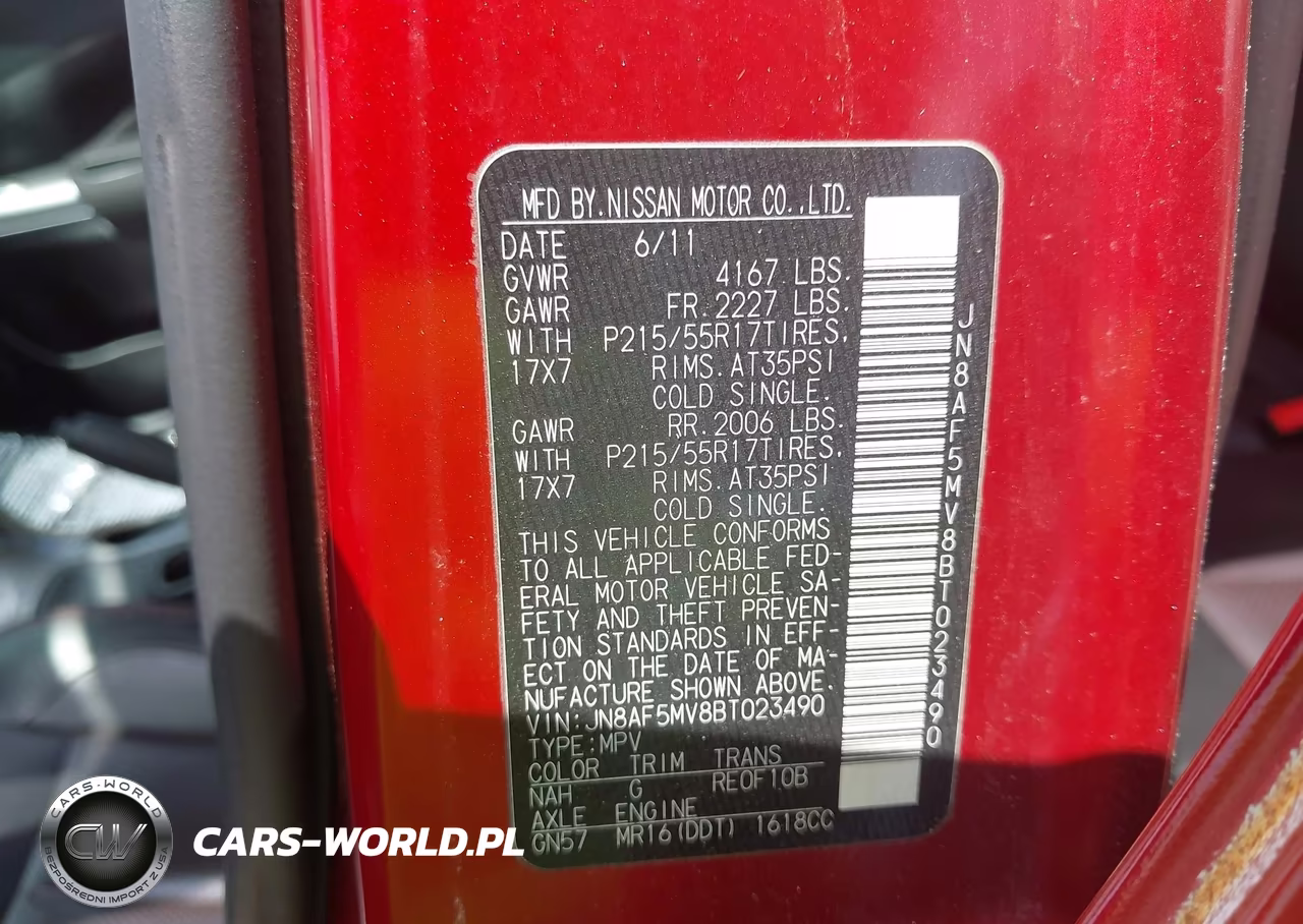 2011 Nissan Juke Sl VIN:JN8AF5MV8BT023490 - 9