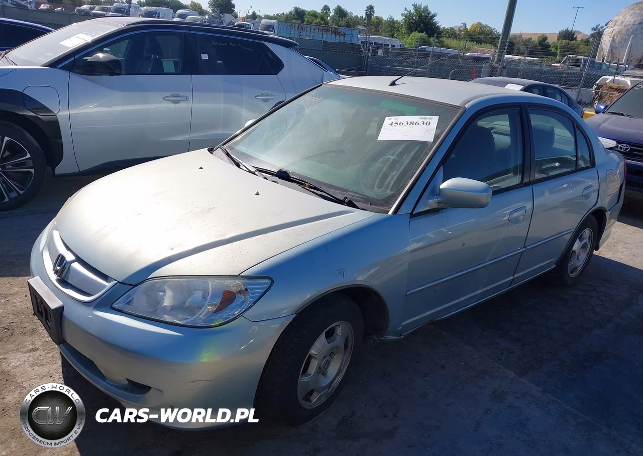 2004 Honda Civic Hybrid VIN:JHMES96614S013798 - 2