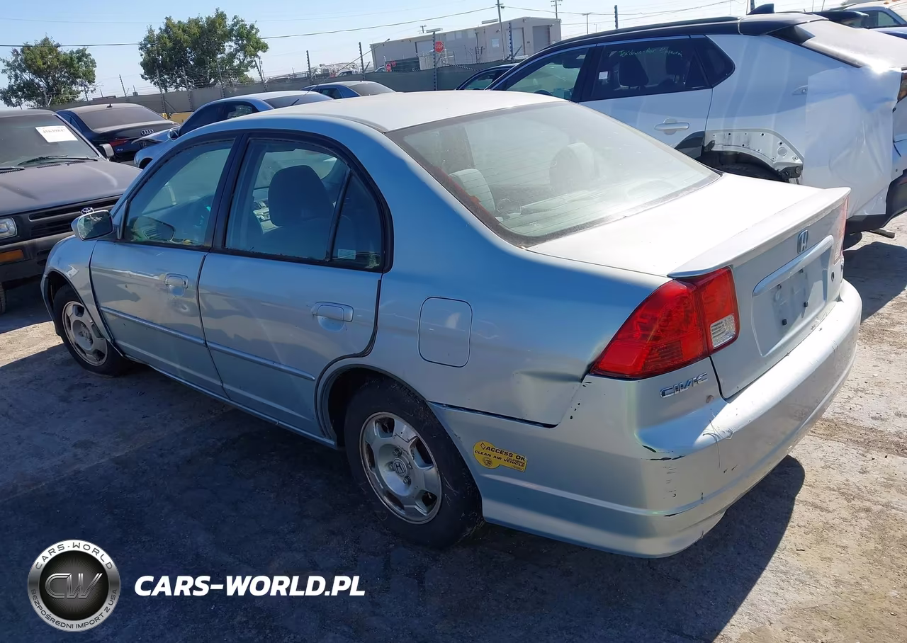 2004 Honda Civic Hybrid VIN:JHMES96614S013798 - 3