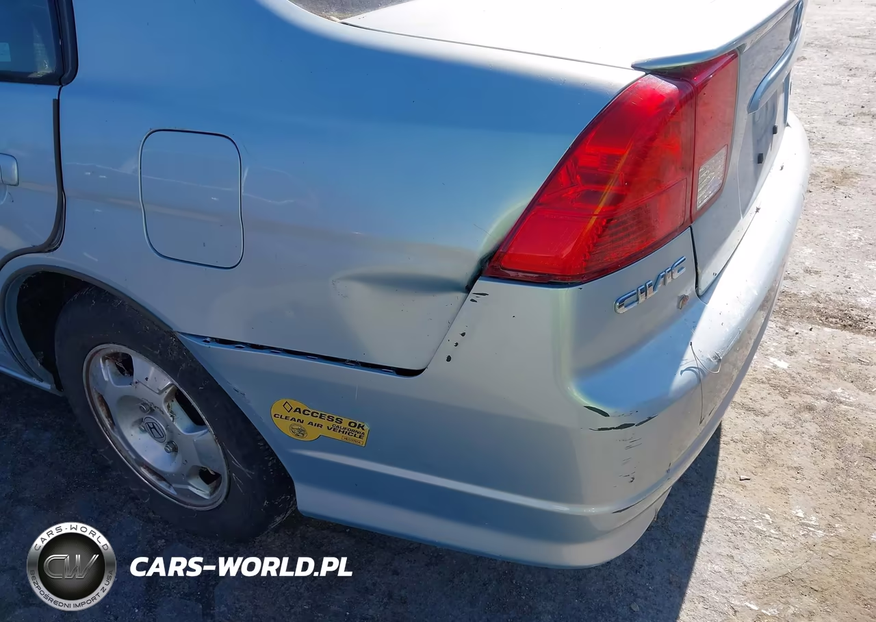 2004 Honda Civic Hybrid VIN:JHMES96614S013798 - 6