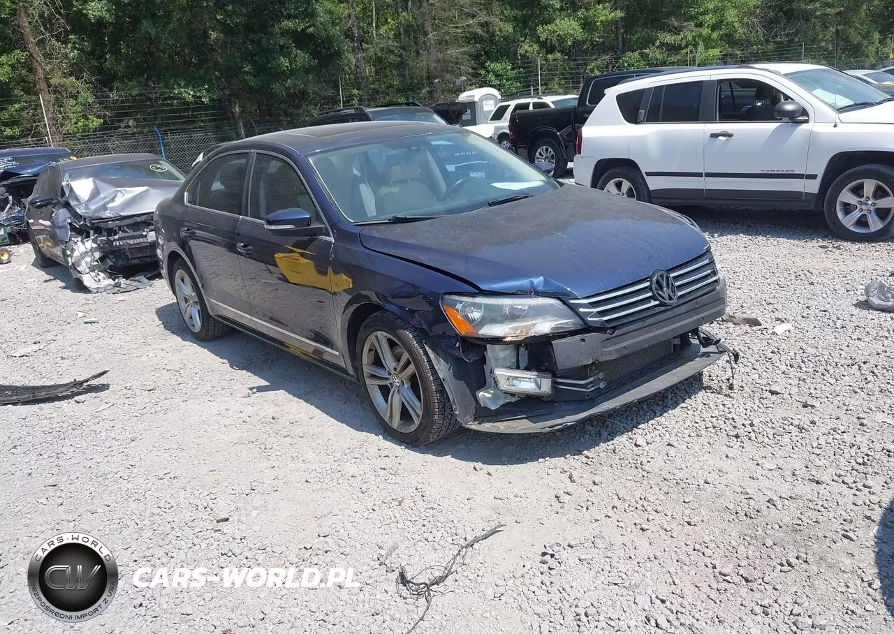 2015 Volkswagen Passat 1.8T Se VIN:1VWBS7A36FC043394 - 1