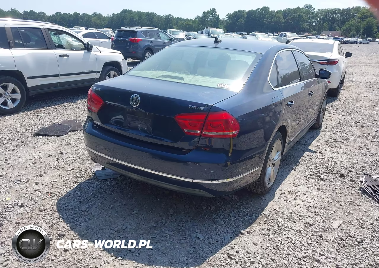 2015 Volkswagen Passat 1.8T Se VIN:1VWBS7A36FC043394 - 4