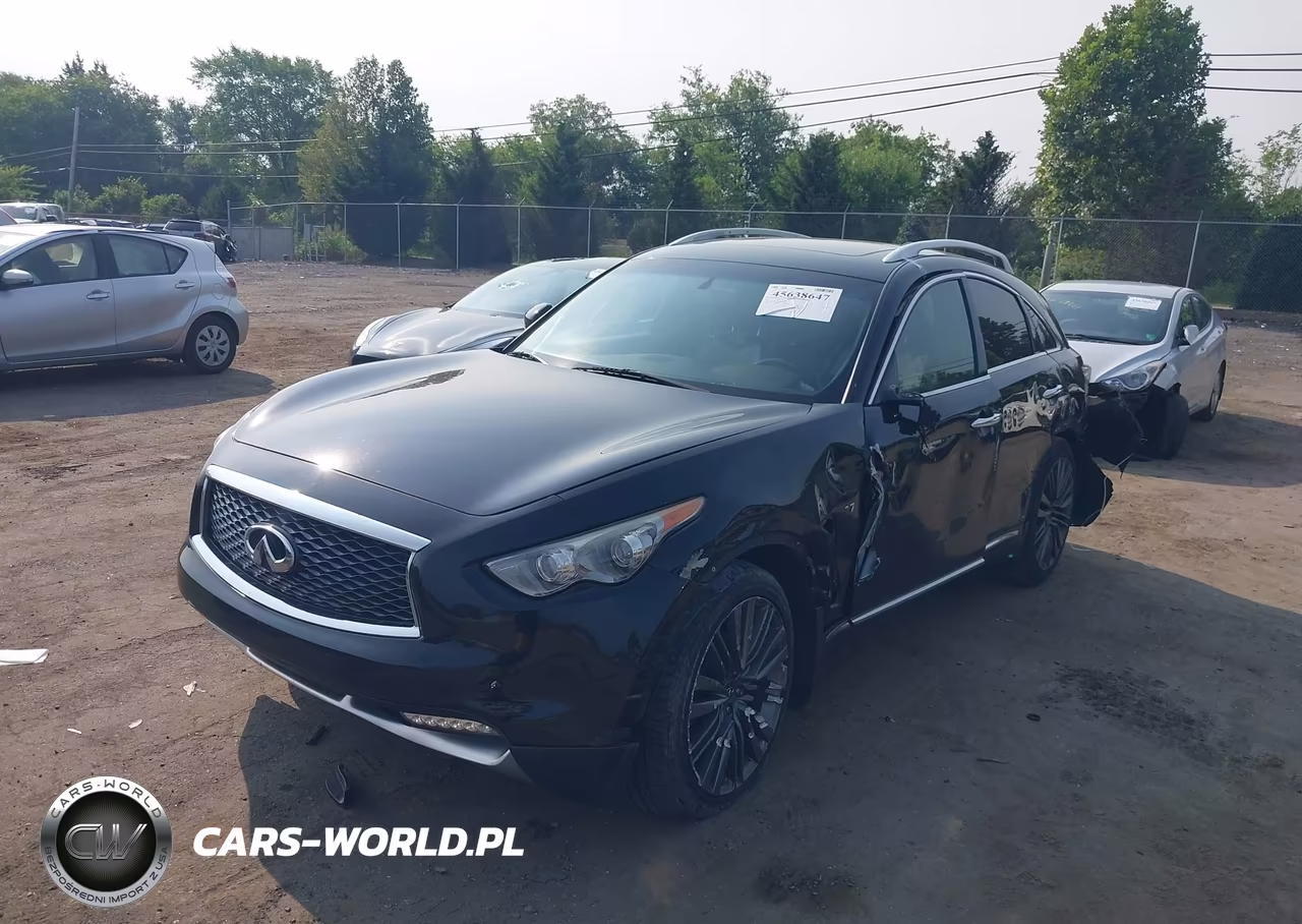 2017 Infiniti Qx70 VIN:JN8CS1MW5HM411382 - 2
