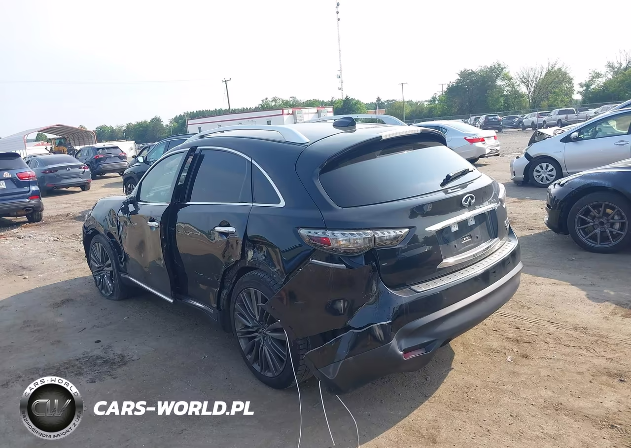 2017 Infiniti Qx70 VIN:JN8CS1MW5HM411382 - 3