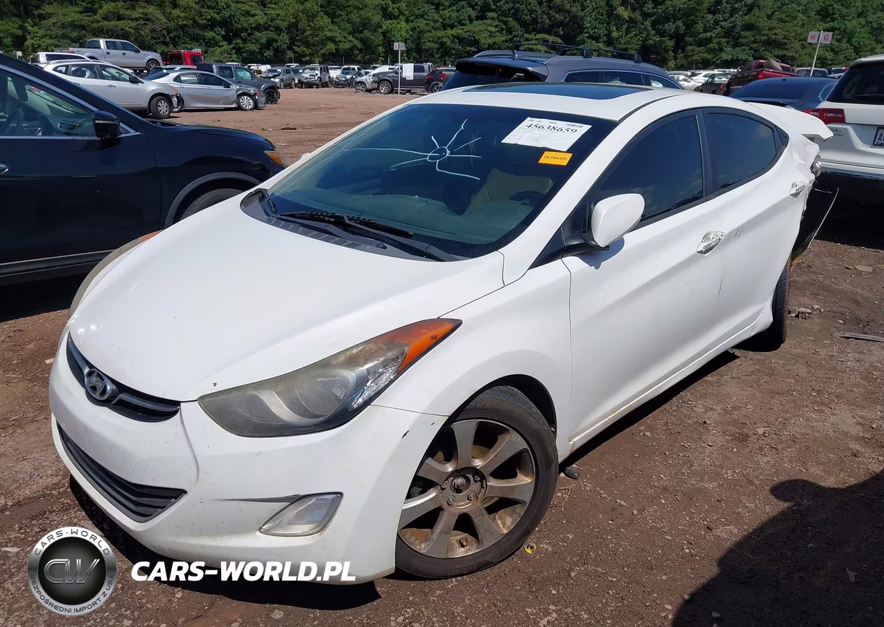 2013 Hyundai Elantra Limited VIN:5NPDH4AE9DH388754 - 2
