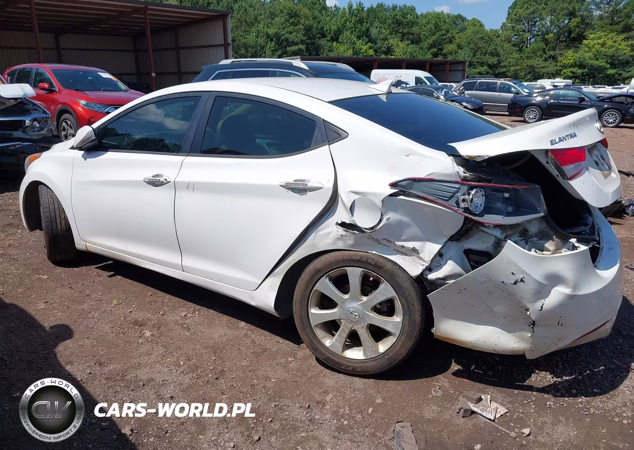2013 Hyundai Elantra Limited VIN:5NPDH4AE9DH388754 - 3