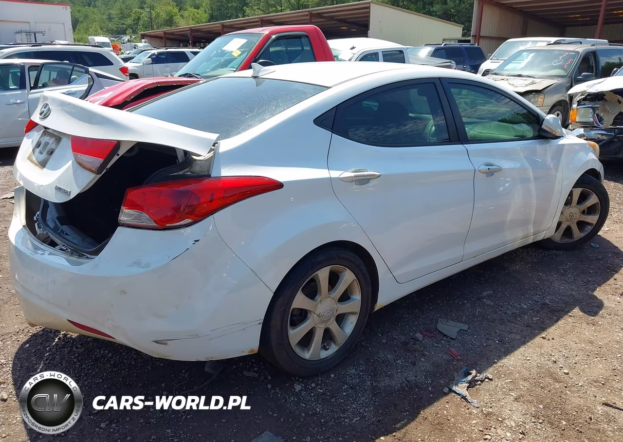 2013 Hyundai Elantra Limited VIN:5NPDH4AE9DH388754 - 4