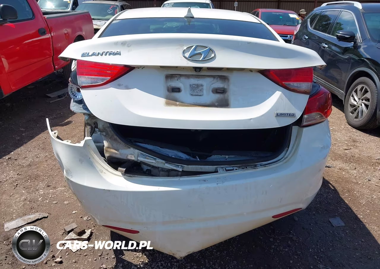 2013 Hyundai Elantra Limited VIN:5NPDH4AE9DH388754 - 6