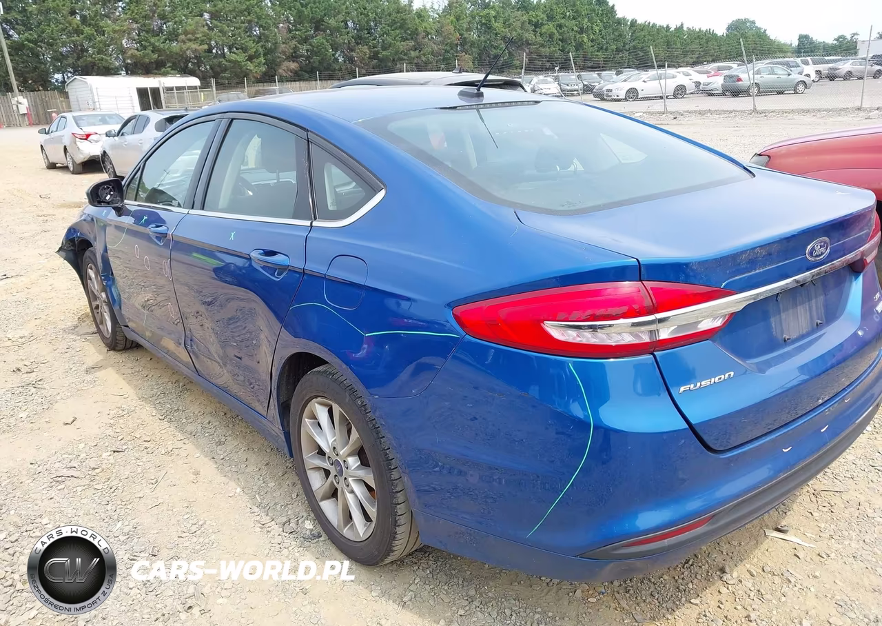 2017 Ford Fusion Se VIN:3FA6P0HD8HR282791 - 3