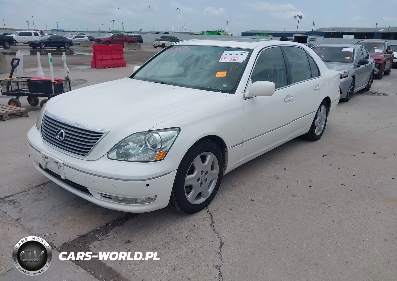 2004 Lexus Ls 430 VIN:JTHBN36FX40163380 - 2