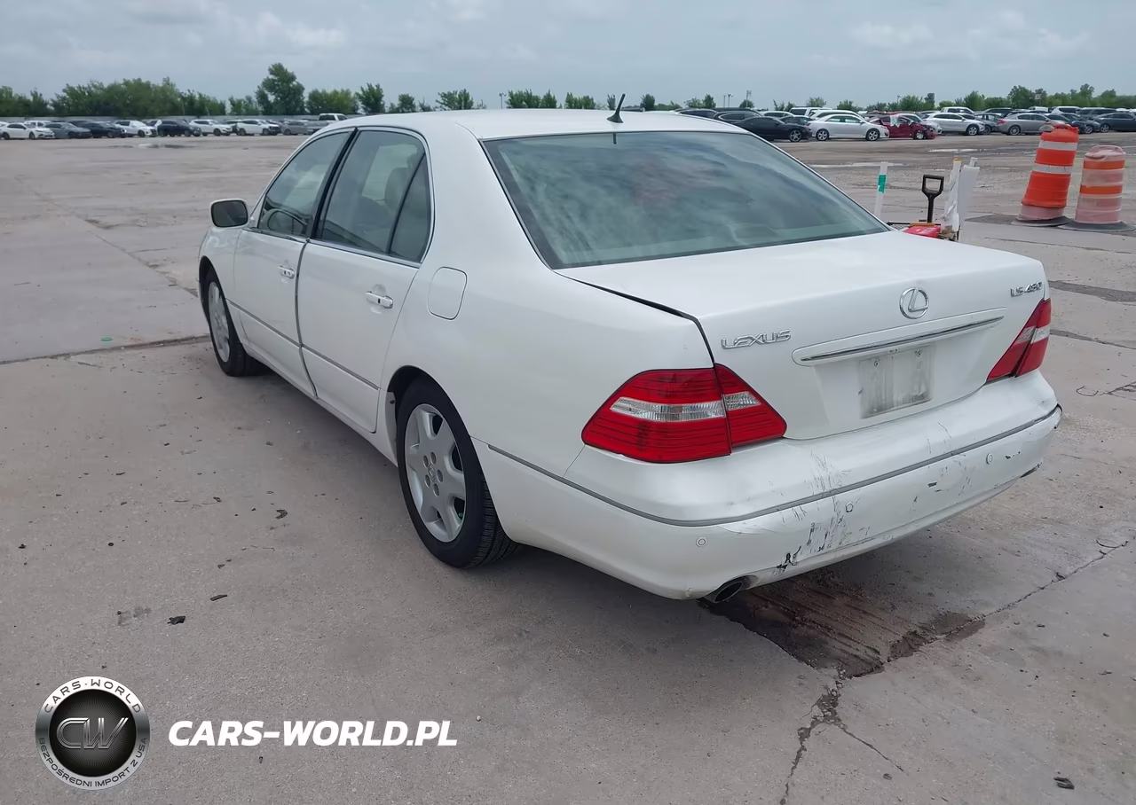 2004 Lexus Ls 430 VIN:JTHBN36FX40163380 - 3