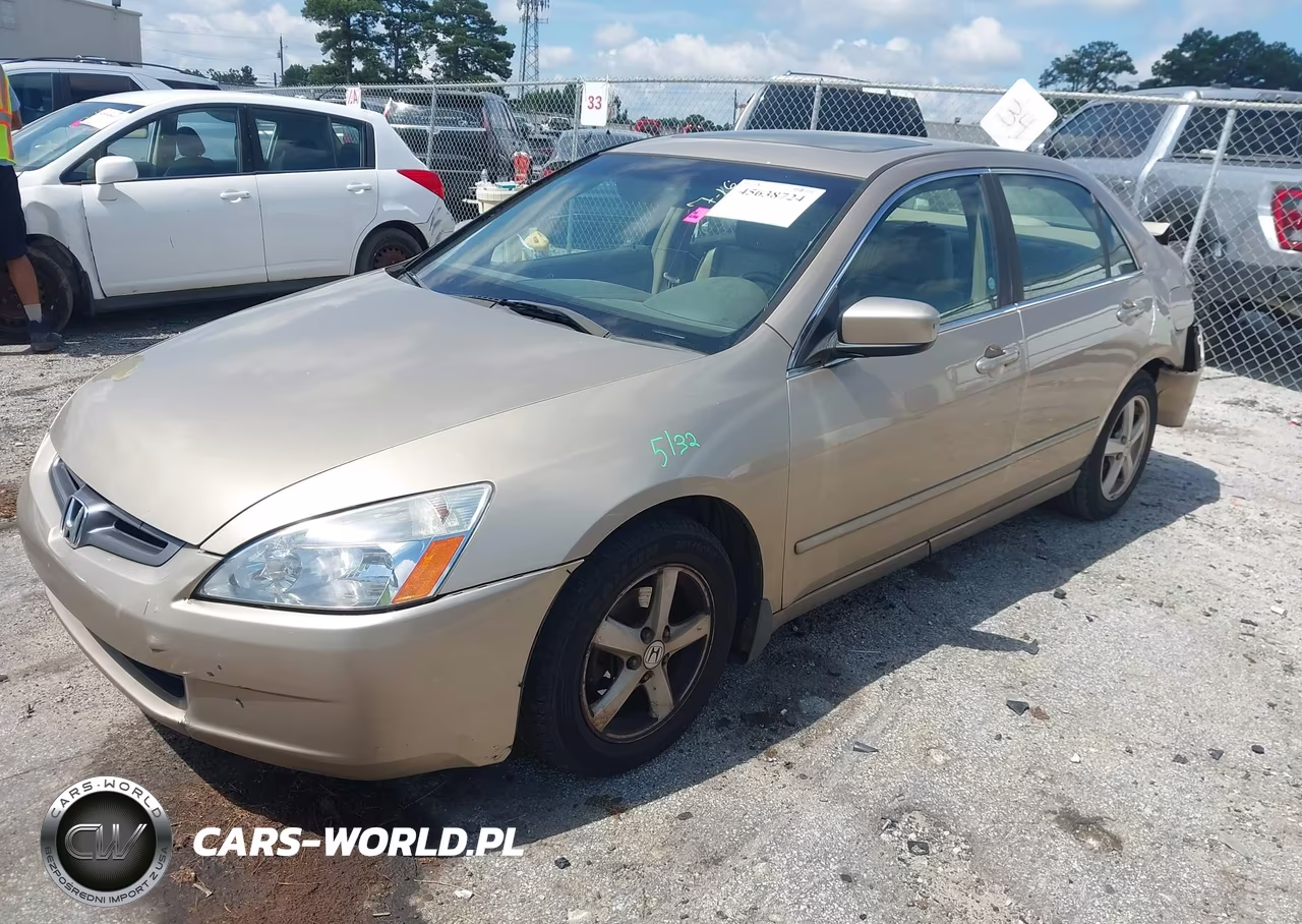 2004 Honda Accord 2.4 Ex VIN:1HGCM56834A107136 - 2