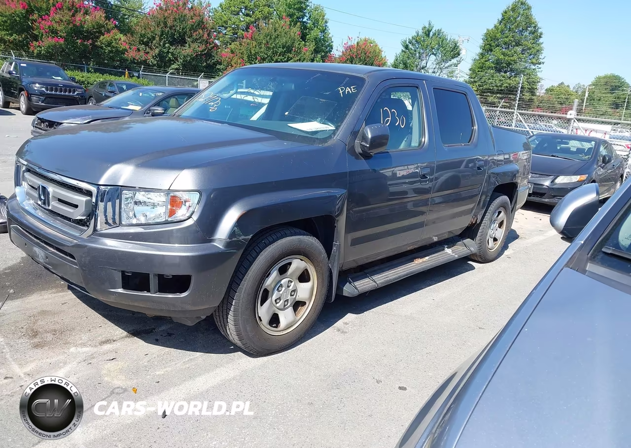 2010 Honda Ridgeline Rtl VIN:5FPYK1F54AB001782 - 2