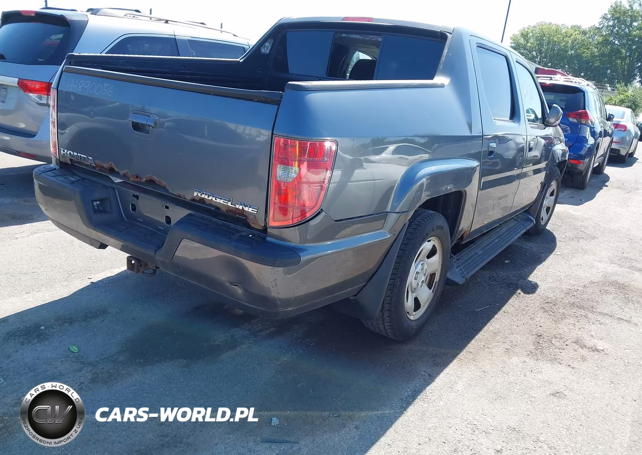 2010 Honda Ridgeline Rtl VIN:5FPYK1F54AB001782 - 4