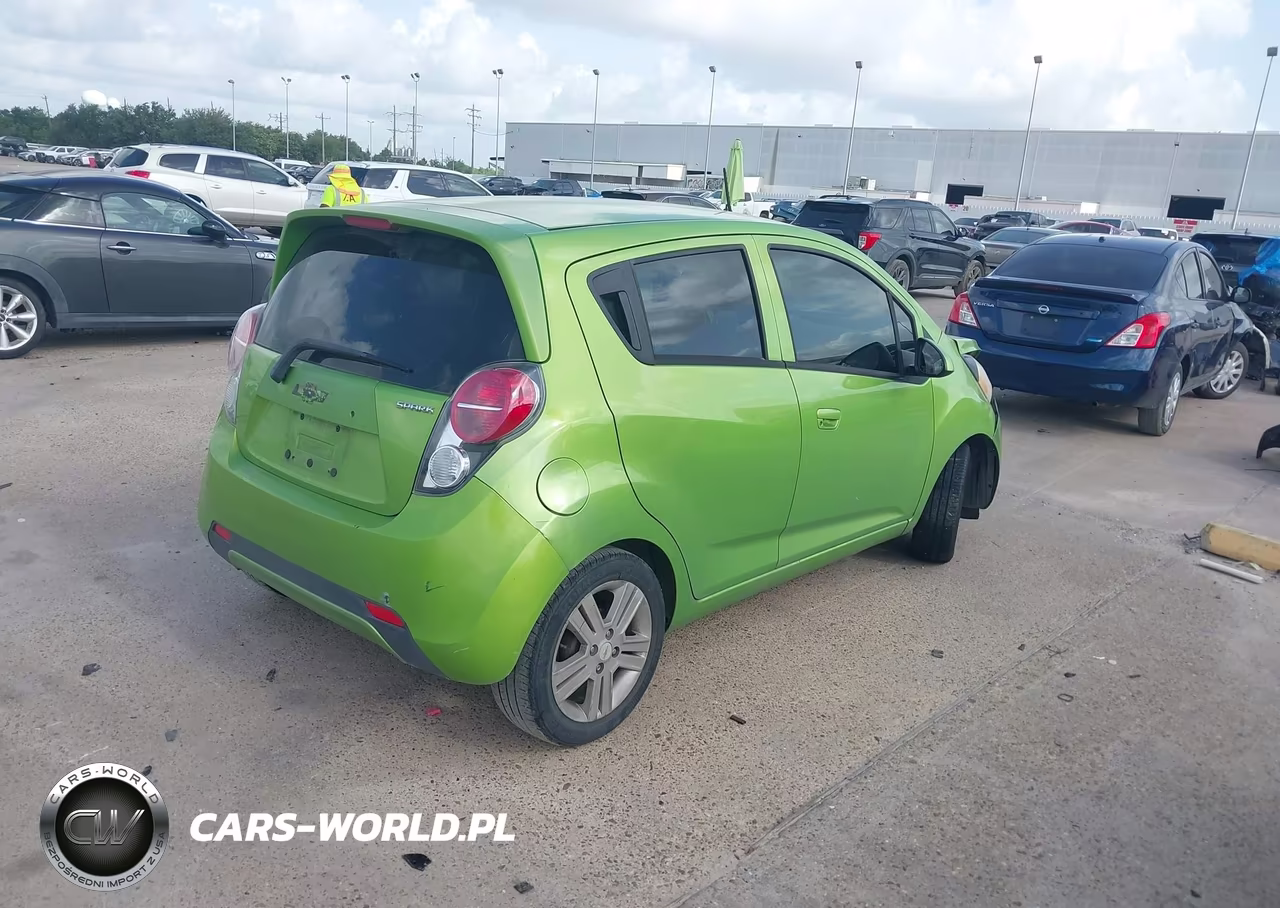 2014 Chevrolet Spark Ls Auto VIN:KL8CB6S98EC498999 - 4