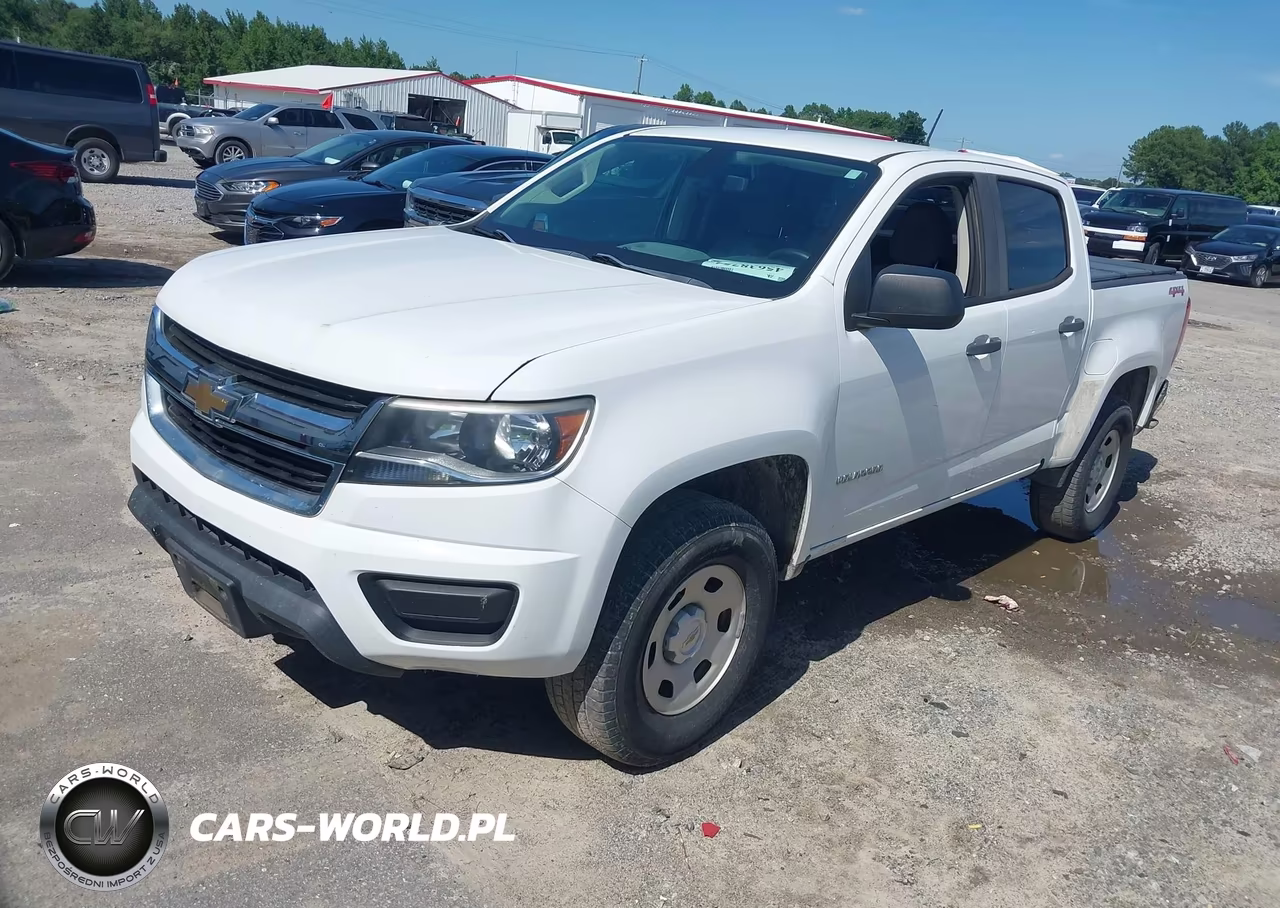 2018 Chevrolet Colorado Wt VIN:1GCGTBENXJ1260455 - 2