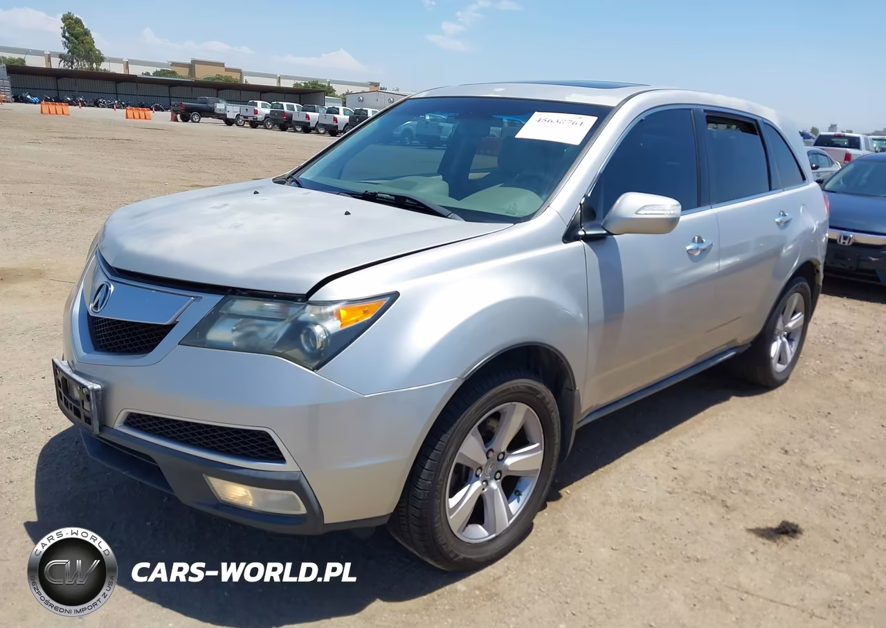 2012 Acura Mdx Technology Package VIN:2HNYD2H35CH544859 - 2