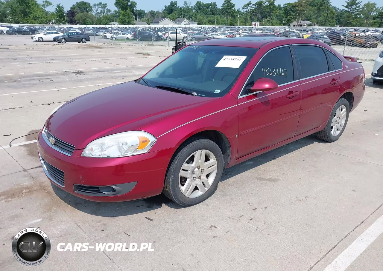 2008 Chevrolet Impala Lt VIN:2G1WC583789218587 - 2