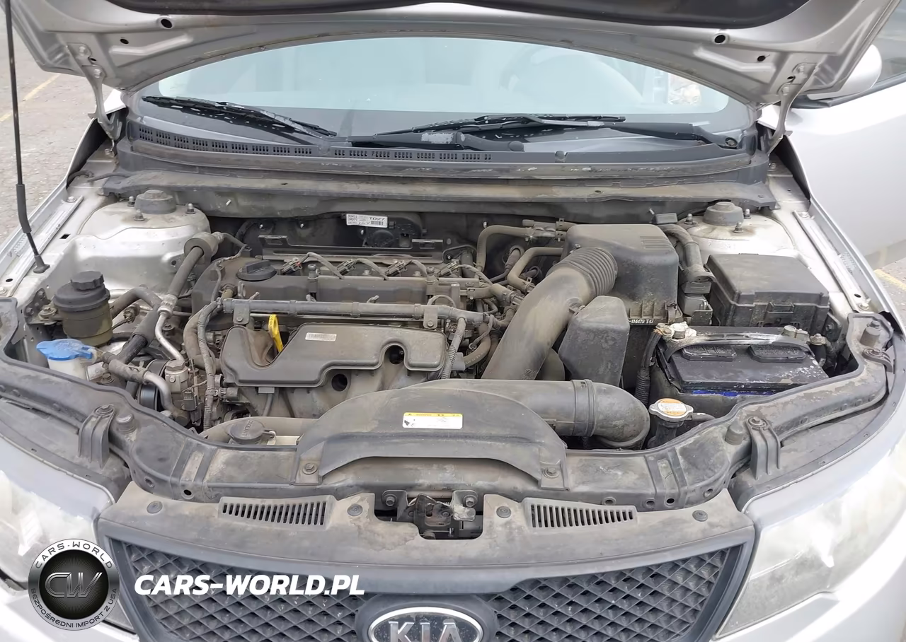 2010 Kia Forte Lx VIN:KNAFT4A27A5252581 - 10