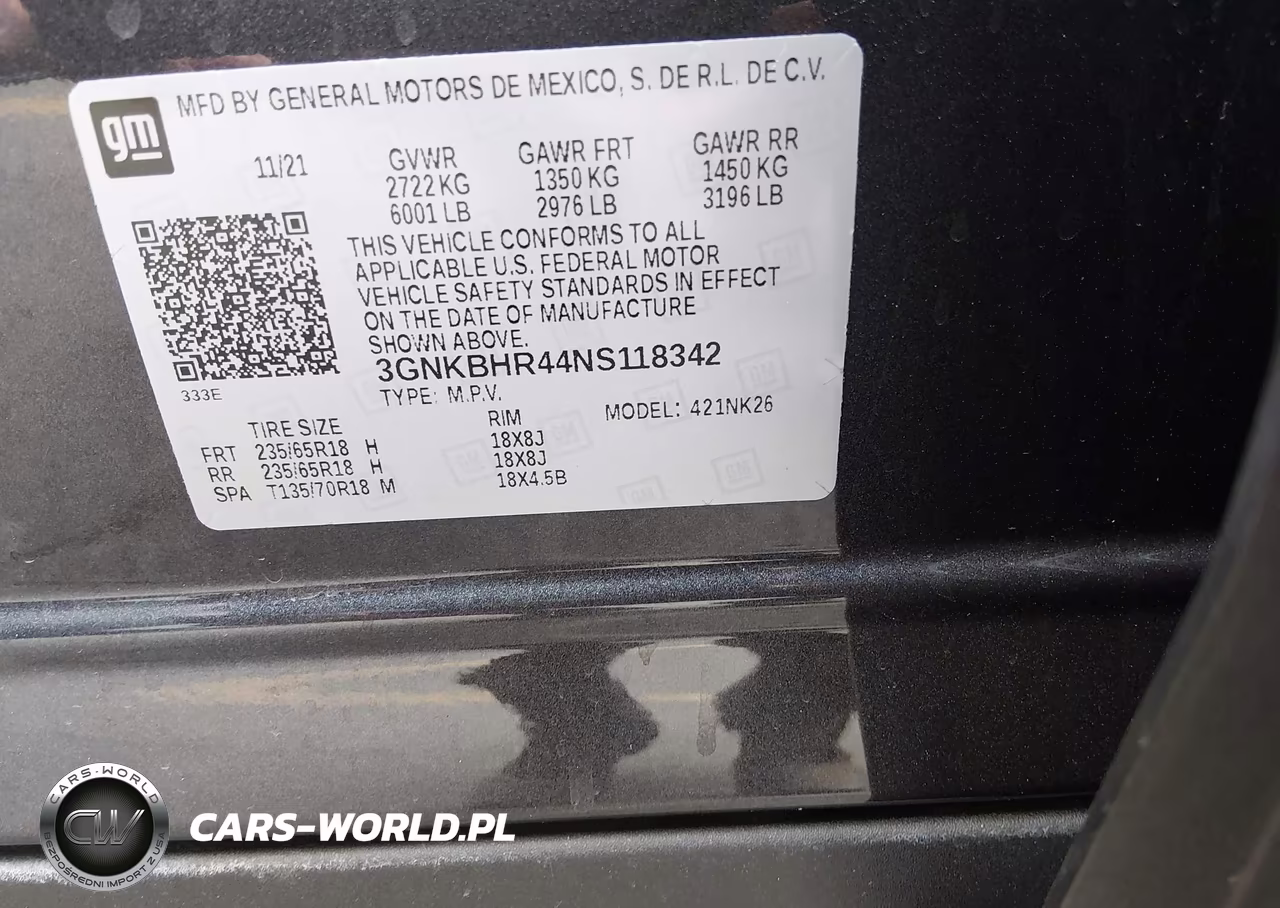 2022 Chevrolet Blazer Awd 2Lt VIN:3GNKBHR44NS118342 - 9