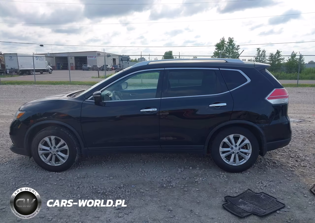 2015 Nissan Rogue Sv VIN:KNMAT2MVXFP539187 - 14