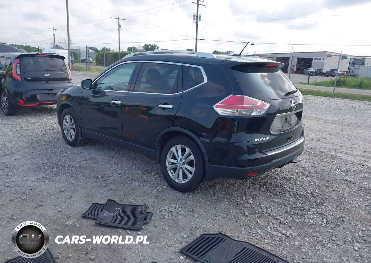2015 Nissan Rogue Sv VIN:KNMAT2MVXFP539187 - 3