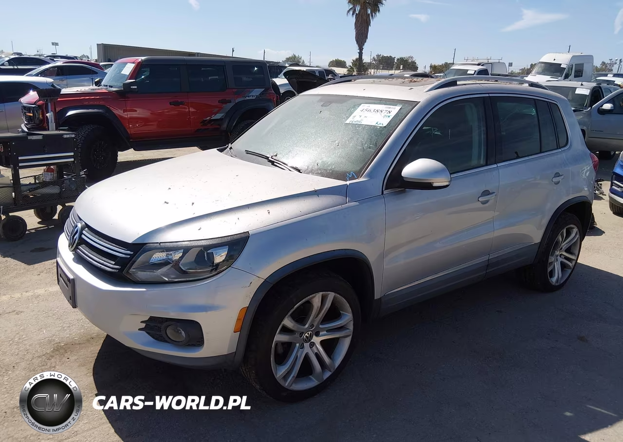 2012 Volkswagen Tiguan Sel VIN:WVGAV7AX4CW001546 - 2