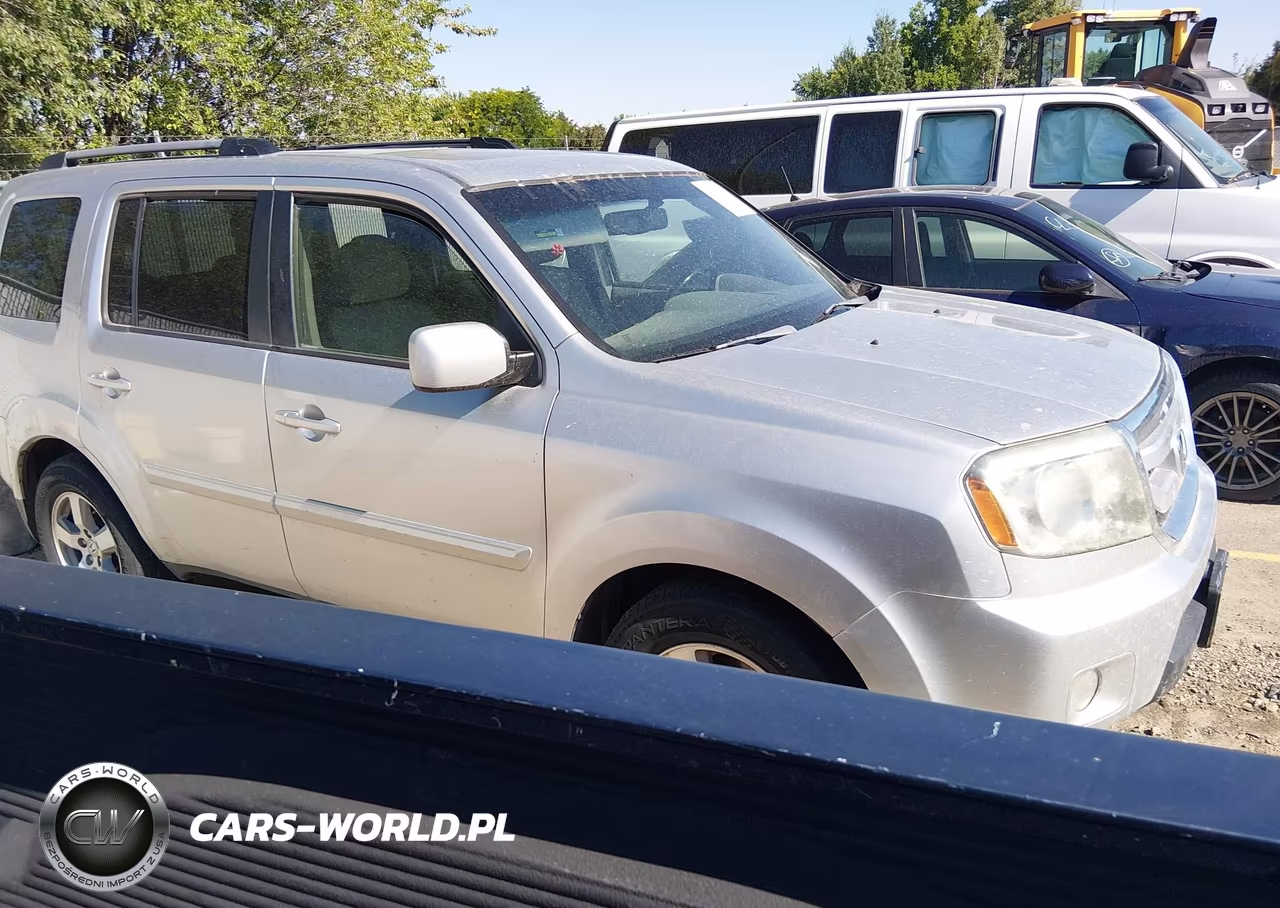 2010 Honda Pilot Ex-L VIN:5FNYF4H54AB035619 - 1