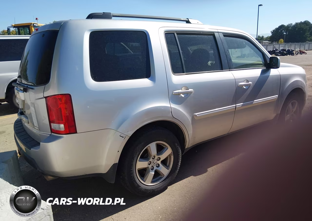 2010 Honda Pilot Ex-L VIN:5FNYF4H54AB035619 - 4