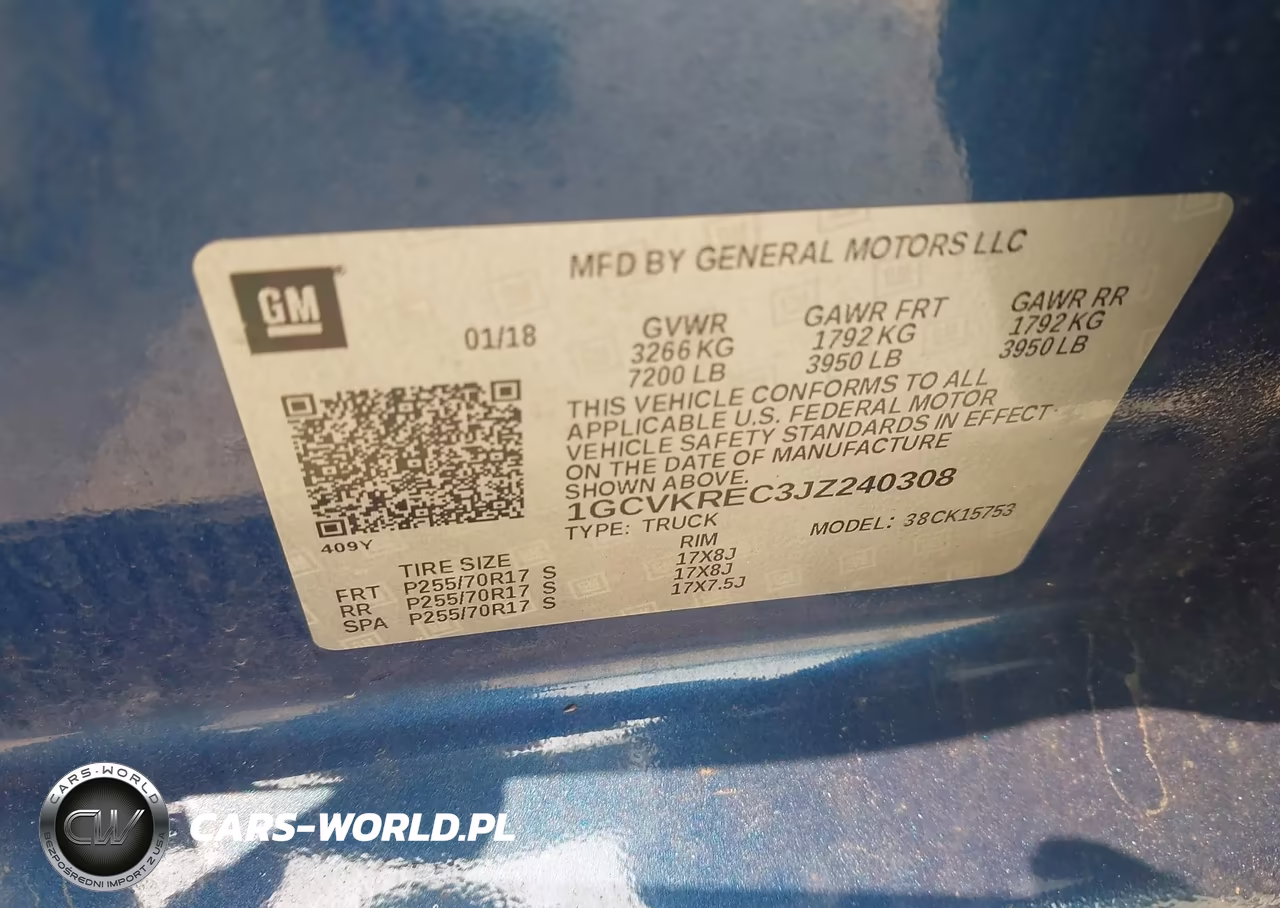 2018 Chevrolet Silverado 1500 1Lt VIN:1GCVKREC3JZ240308 - 9