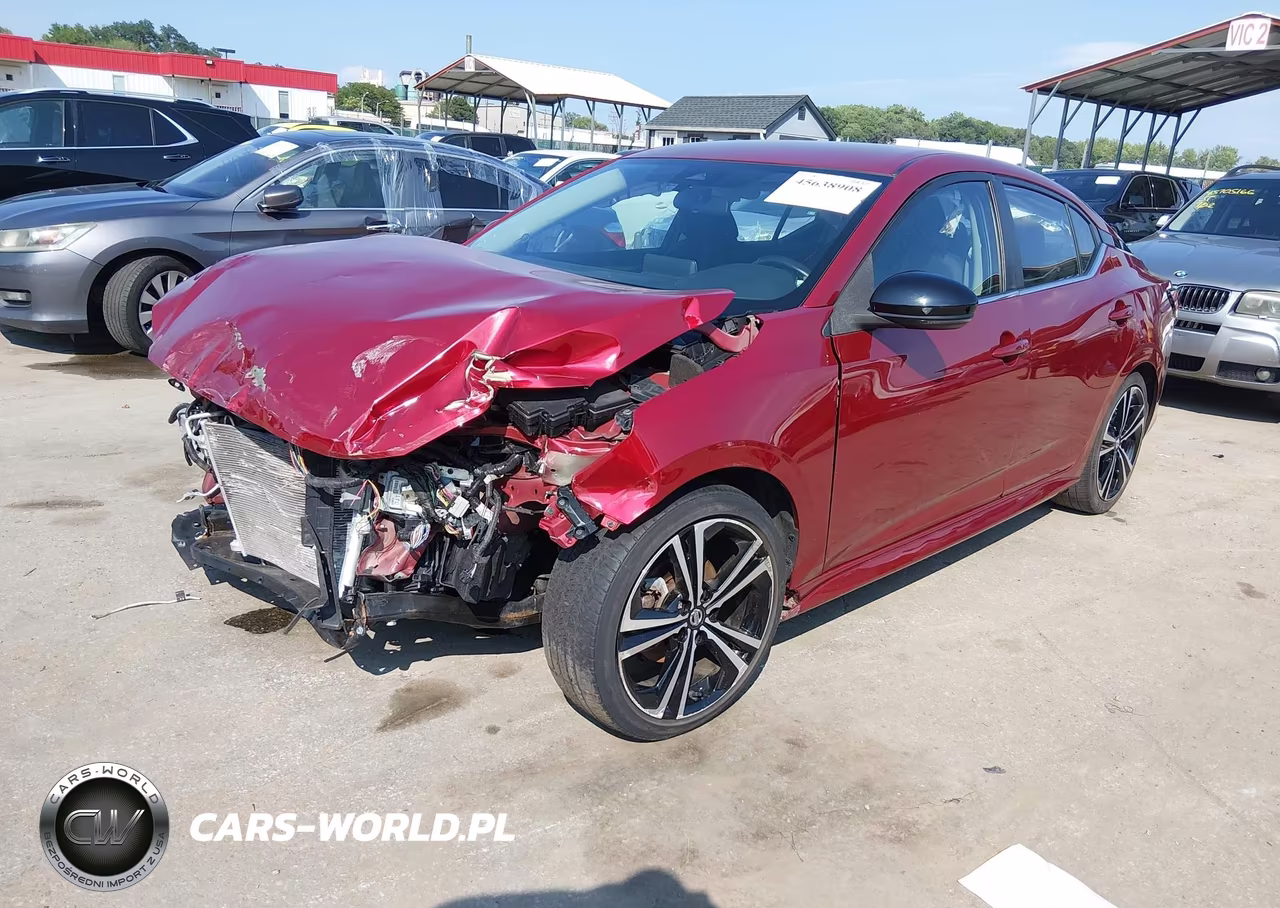 2022 Nissan Sentra Sr Xtronic Cvt VIN:3N1AB8DV7NY300377 - 2