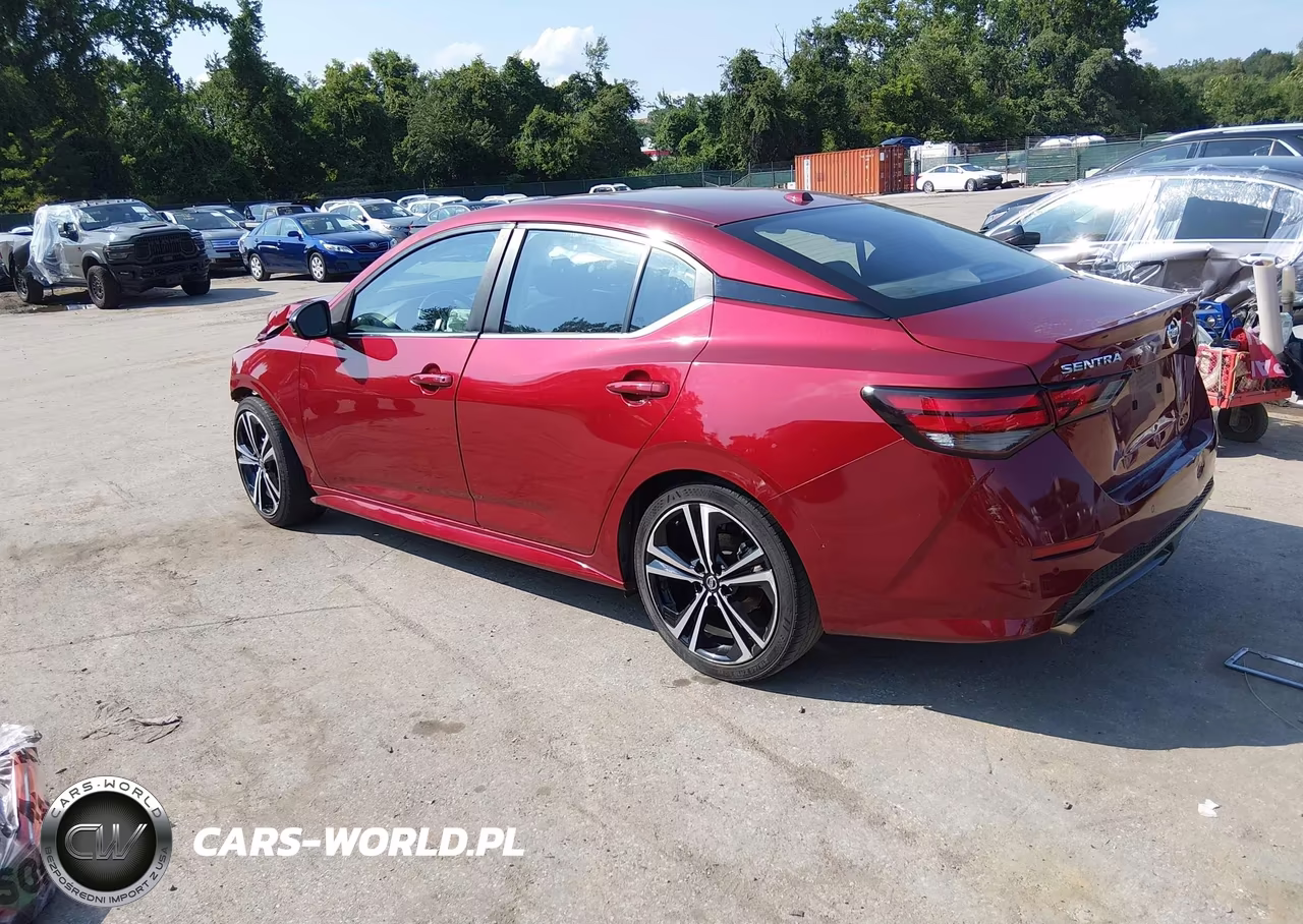 2022 Nissan Sentra Sr Xtronic Cvt VIN:3N1AB8DV7NY300377 - 3