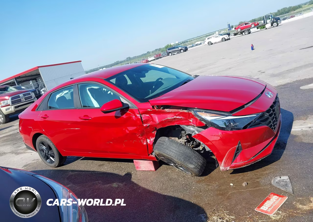 2022 Hyundai Elantra Hybrid Blue VIN:KMHLM4AJ6NU030888 - 13