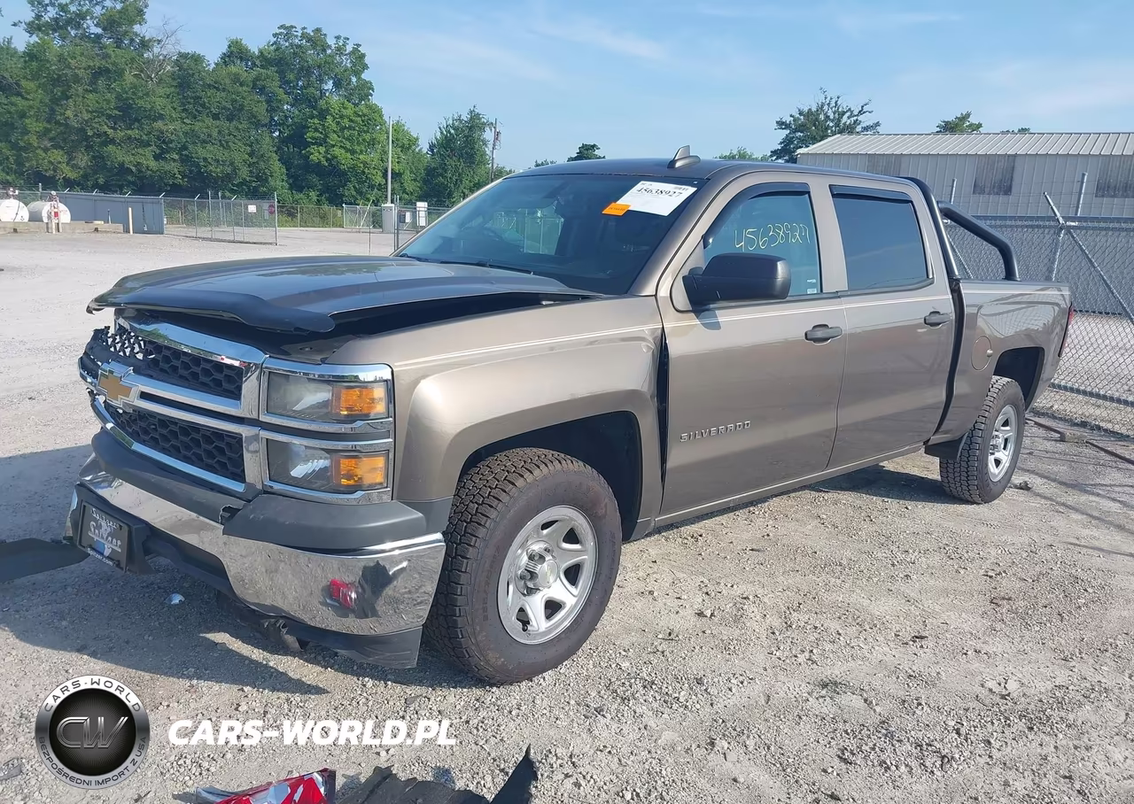 2015 Chevrolet Silverado 1500 Ls VIN:3GCPCPEH5FG158268 - 2
