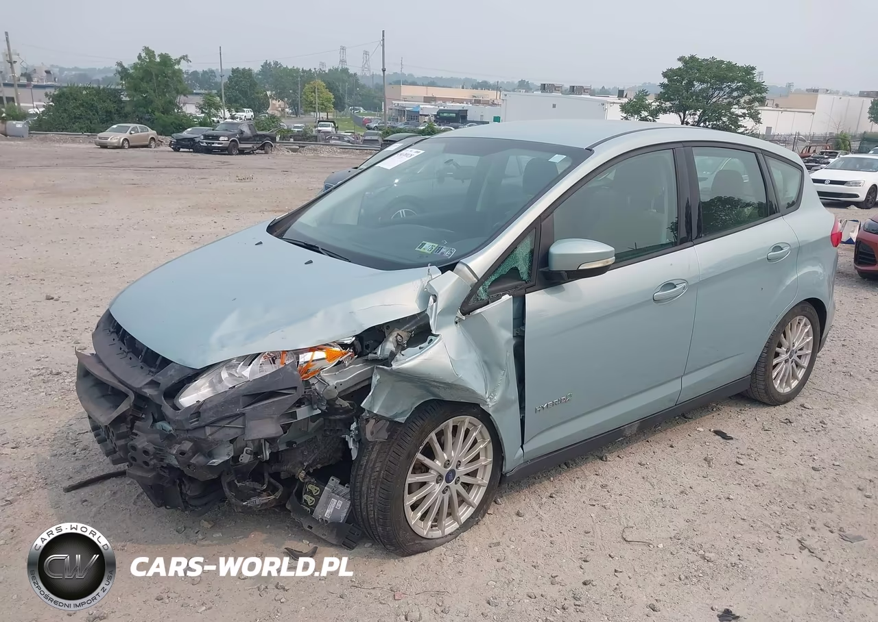 2013 Ford C-Max Hybrid Se VIN:1FADP5AUXDL519367 - 2