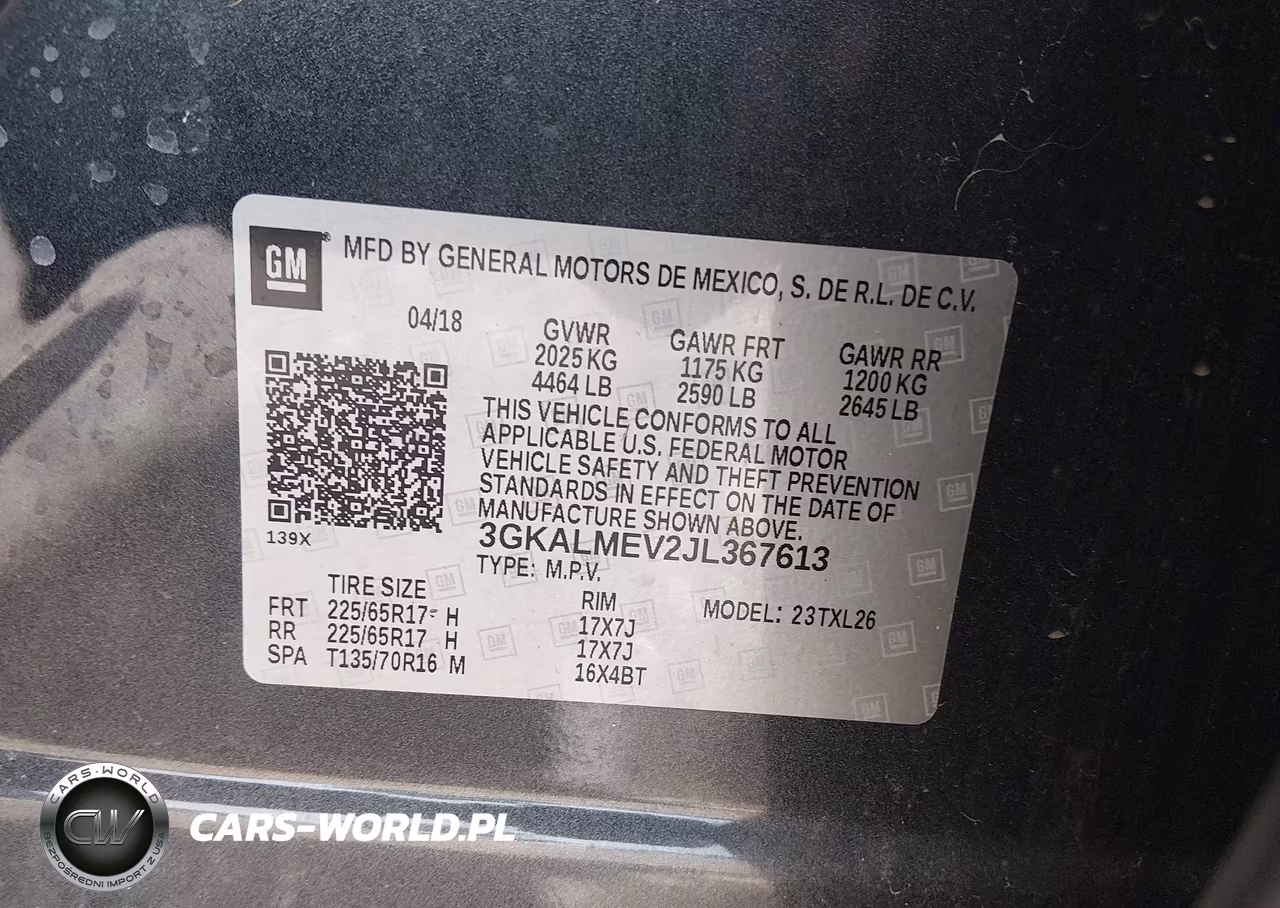 2018 GMC Terrain Sle VIN:3GKALMEV2JL367613 - 9