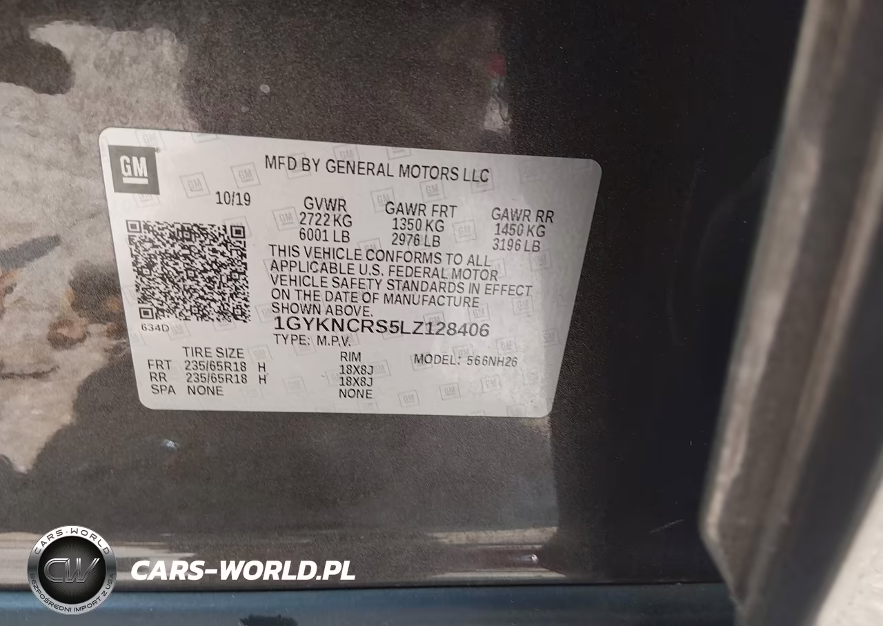 2020 Cadillac Xt5 Fwd Premium Luxury VIN:1GYKNCRS5LZ128406 - 9