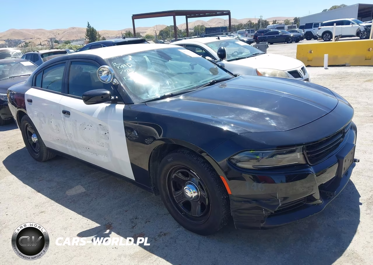 2018 Dodge Charger Police Rwd VIN:2C3CDXATXJH316235 - 1