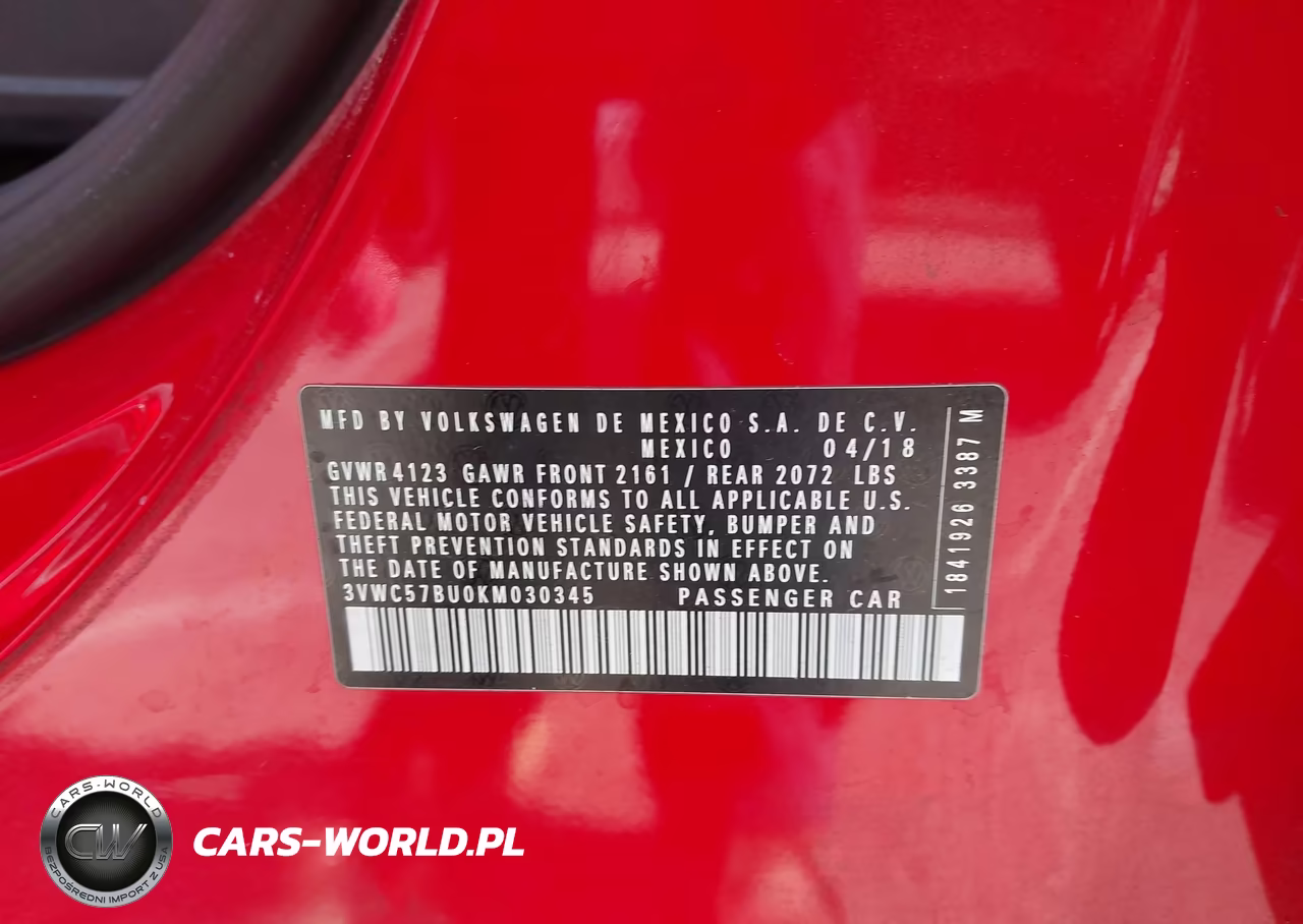 2019 Volkswagen Jetta 1.4T R-Line-1.4T S-1.4T Se VIN:3VWC57BU0KM030345 - 9