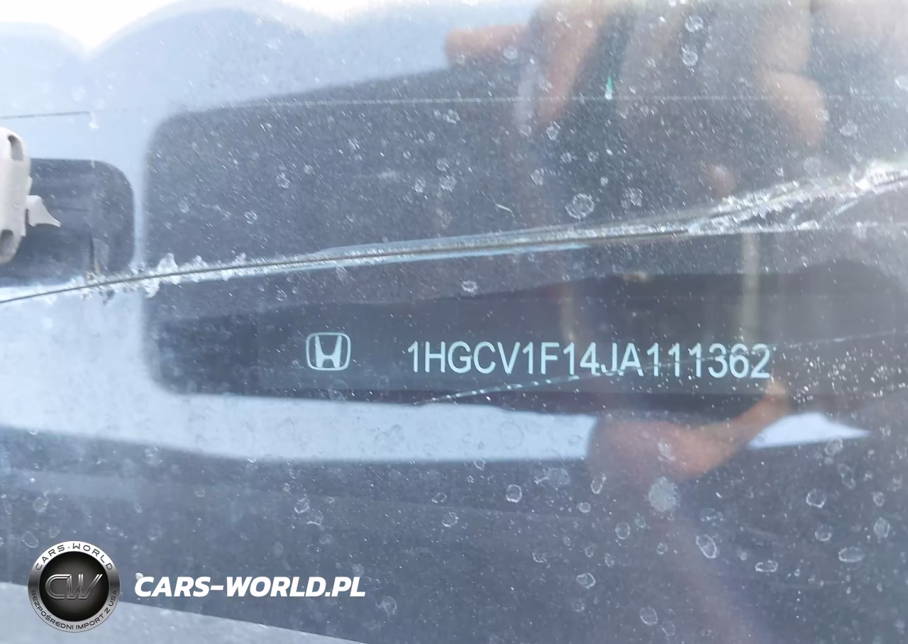 2018 Honda Accord Lx VIN:1HGCV1F14JA111362 - 9