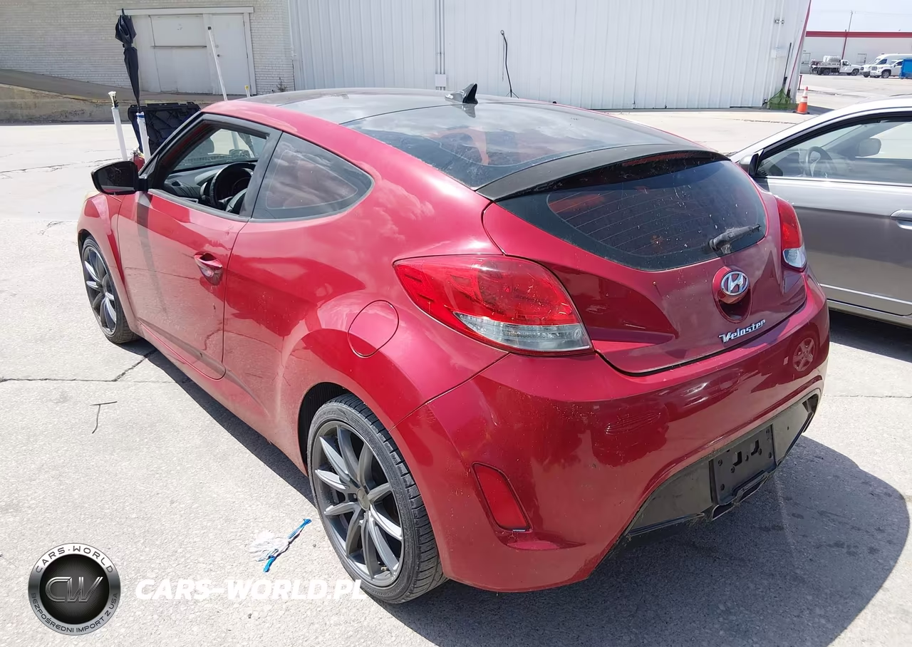 2012 Hyundai Veloster Base W-Gray VIN:KMHTC6AD2CU074425 - 3