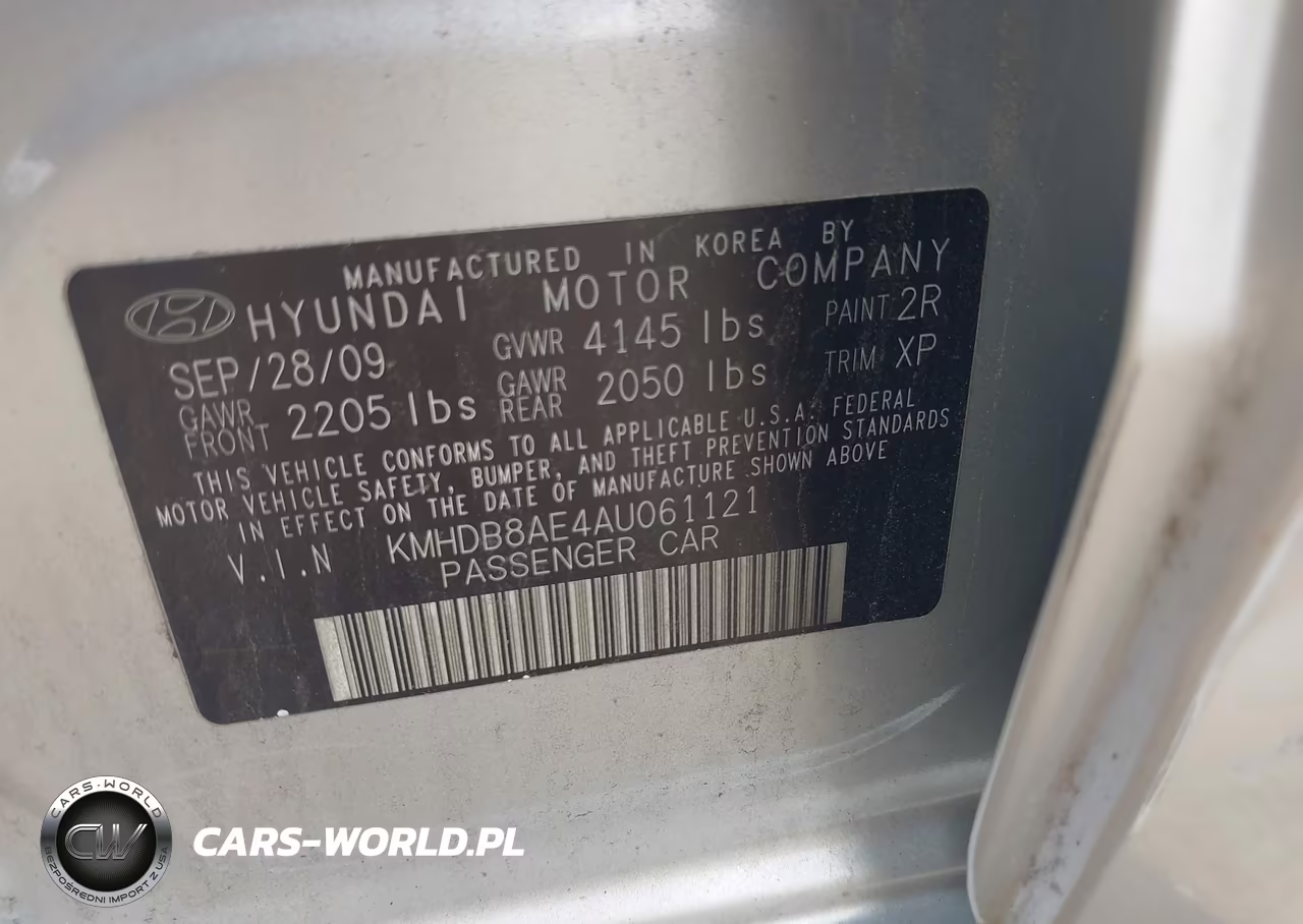 2010 Hyundai Elantra Touring Gls VIN:KMHDB8AE4AU061121 - 9