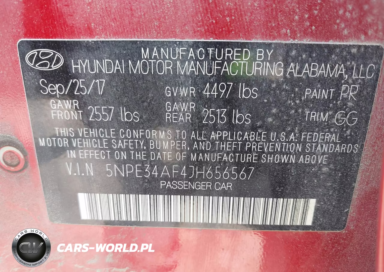 2018 Hyundai Sonata Limited VIN:5NPE34AF4JH656567 - 9