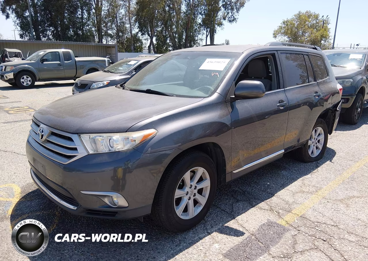 2013 Toyota Highlander Base Plus V6 VIN:5TDZK3EH0DS117131 - 2
