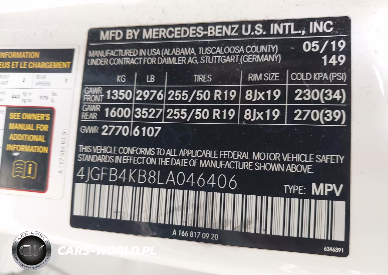 2020 Mercedes-Benz Gle 350 4Matic VIN:4JGFB4KB8LA046406 - 9